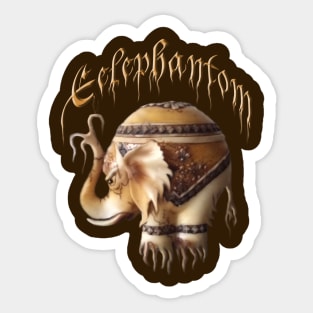 Elephantom Sticker